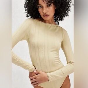 BNWOT Playing Favorites Bodysuit- Sage Green